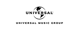 Logo de Universal Music Group, cliente del plató de rodaje The Black Cactus Studios en Madrid