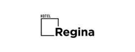 Logo de Hotel Regina, cliente del plató de rodaje The Black Cactus Studios en Madrid