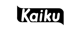 Logo de Kaiku, cliente del plató de rodaje The Black Cactus Studios en Madrid